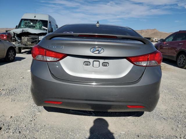 5NPDH4AE8DH280125 - 2013 HYUNDAI ELANTRA GLS GRAY photo 6