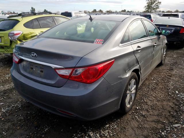 5NPEB4AC5DH617516 - 2013 HYUNDAI SONATA GLS  photo 4