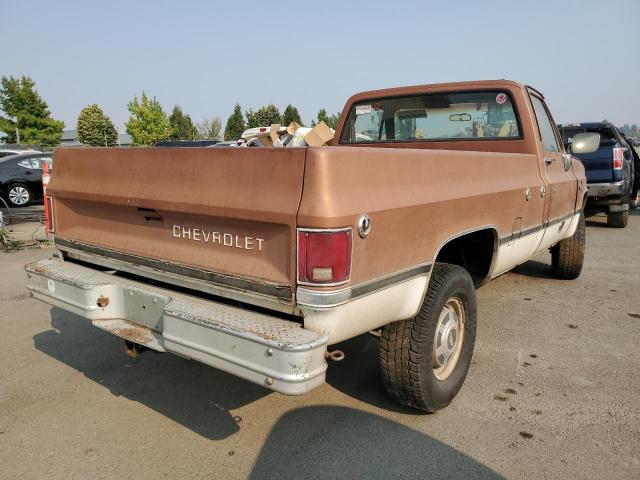 1GCGV24K4HJ133616 - 1987 CHEVROLET V20 BROWN photo 3