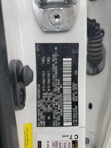 JTEBU5JR2G5307895 - 2016 TOYOTA 4RUNNER SR5/SR5 PREMIUM WHITE photo 14