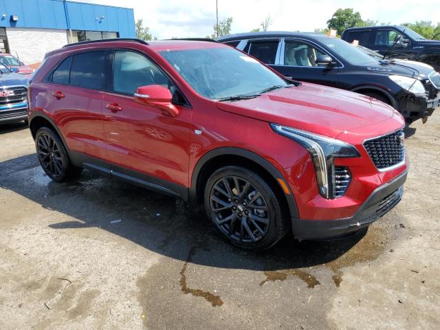 1GYFZFR43PF105836 - 2023 CADILLAC XT4 SPORT RED photo 4