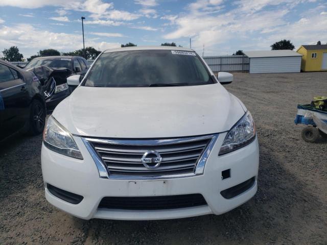 3N1AB7AP5FY224868 - 2015 NISSAN SENTRA S WHITE photo 5