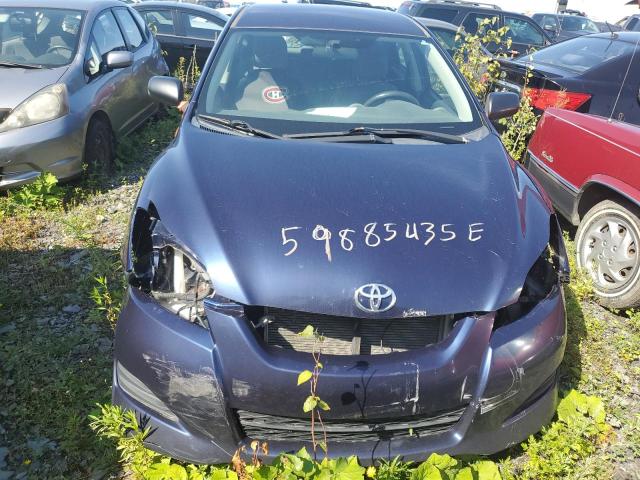 2T1KU4EE4BC609478 - 2011 TOYOTA MATRIX BLUE photo 5