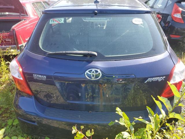 2T1KU4EE4BC609478 - 2011 TOYOTA MATRIX BLUE photo 6