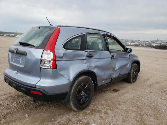 5J6RE48307L014529 - 2007 HONDA CR-V LX BLUE photo 3