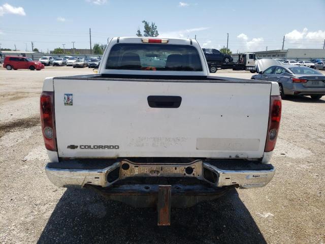 1GCCS19E588170542 - 2008 CHEVROLET COLORADO WHITE photo 6