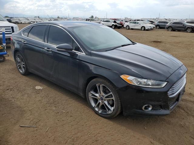 3FA6P0K91ER223744 - 2014 FORD FUSION TITANIUM BLACK photo 4