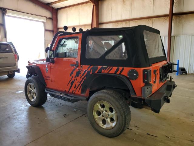 1C4AJWAG3FL605654 - 2015 JEEP WRANGLER SPORT ORANGE photo 2