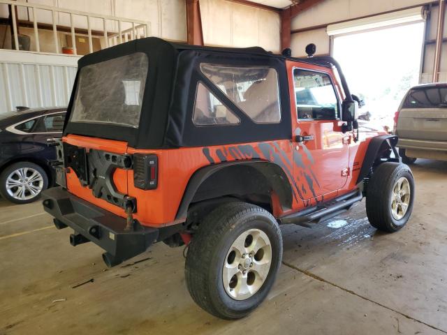 1C4AJWAG3FL605654 - 2015 JEEP WRANGLER SPORT ORANGE photo 3