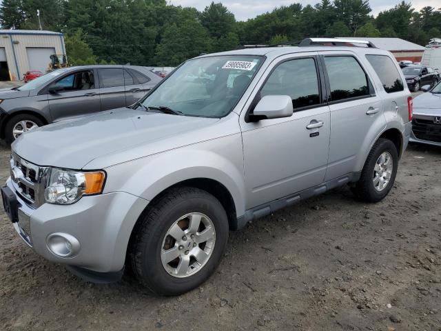 1FMCU9EG4CKA65644 - 2012 FORD ESCAPE LIMITED SILVER photo 1