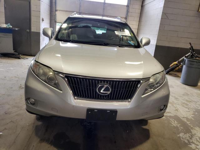 2T2BK1BA3AC040722 - 2010 LEXUS RX 350 SILVER photo 5