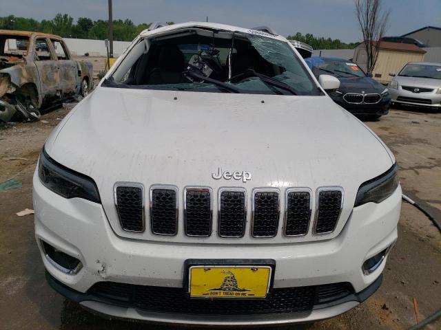 1C4PJMDN8KD130547 - 2019 JEEP CHEROKEE LIMITED WHITE photo 5