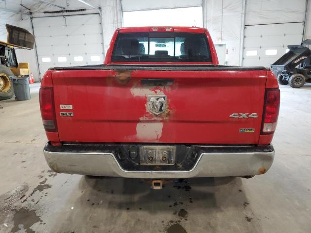 1C6RD7GP2CS168696 - 2012 DODGE RAM 1500 SLT RED photo 6