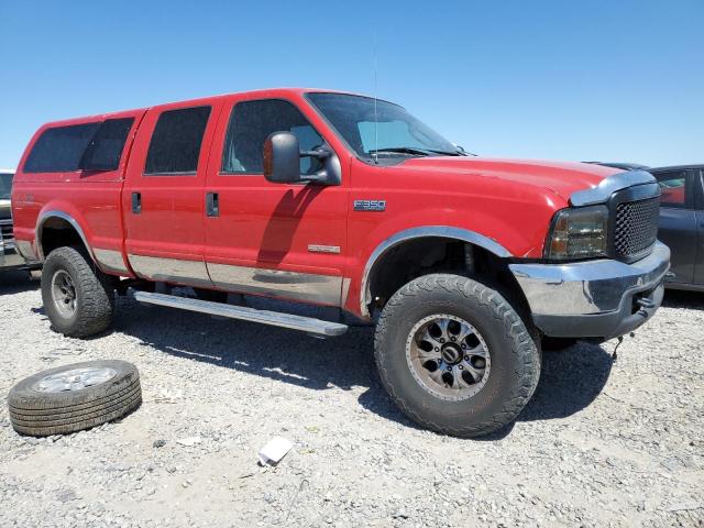 1FTSW31P84EC90632 - 2004 FORD F350 SRW SUPER DUTY RED photo 4