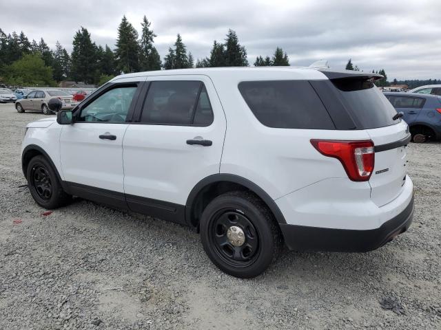 1FM5K8AR8HGE25976 - 2017 FORD EXPLORER POLICE INTERCEPTOR WHITE photo 2