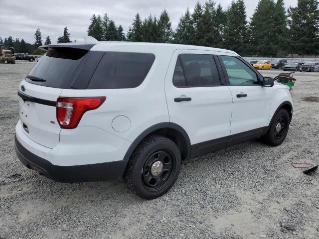 1FM5K8AR8HGE25976 - 2017 FORD EXPLORER POLICE INTERCEPTOR WHITE photo 3