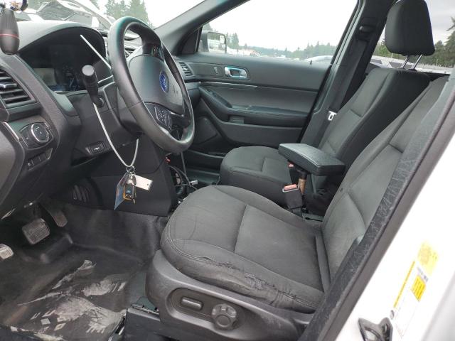1FM5K8AR8HGE25976 - 2017 FORD EXPLORER POLICE INTERCEPTOR WHITE photo 7