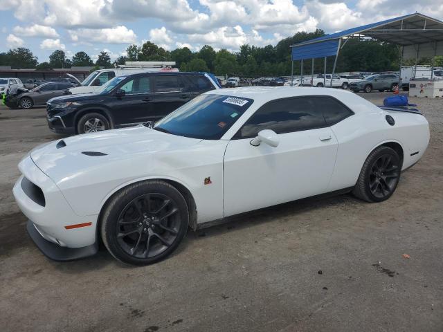 2C3CDZFJ8MH526646 - 2021 DODGE CHALLENGER R/T SCAT PACK WHITE photo 1