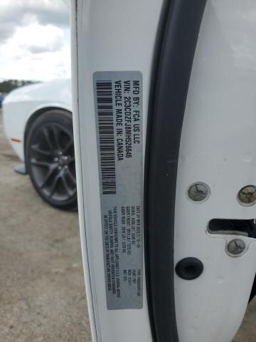 2C3CDZFJ8MH526646 - 2021 DODGE CHALLENGER R/T SCAT PACK WHITE photo 12