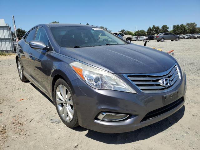 KMHFG4JG1CA186067 - 2012 HYUNDAI AZERA GLS GRAY photo 4