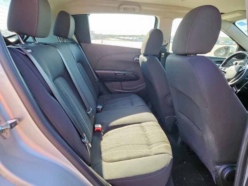 1G1JC6SH4E4237276 - 2014 CHEVROLET SONIC LT SILVER photo 10