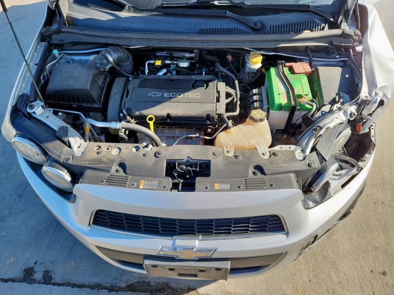 1G1JC6SH4E4237276 - 2014 CHEVROLET SONIC LT SILVER photo 11