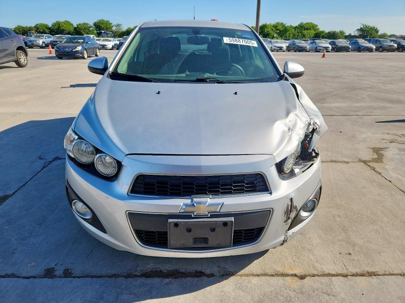 1G1JC6SH4E4237276 - 2014 CHEVROLET SONIC LT SILVER photo 5