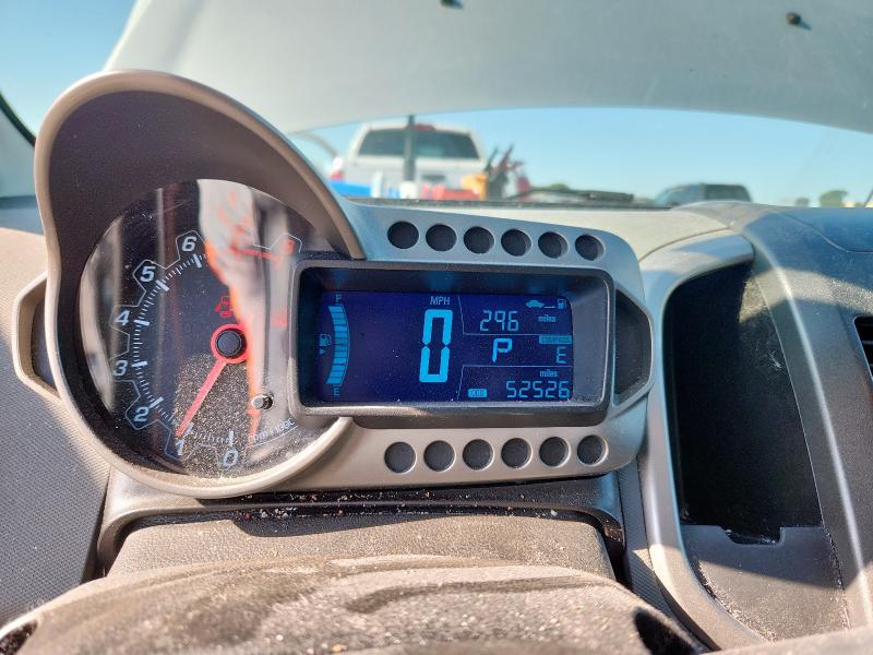 1G1JC6SH4E4237276 - 2014 CHEVROLET SONIC LT SILVER photo 9