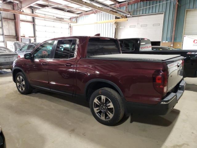 5FPYK3F50HB015393 - 2017 HONDA RIDGELINE RTL MAROON photo 2