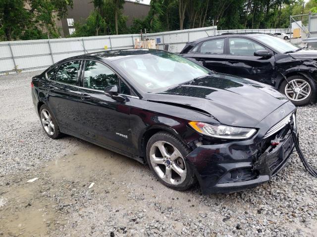 3FA6P0LU5DR325145 - 2013 FORD FUSION SE HYBRID BLACK photo 4