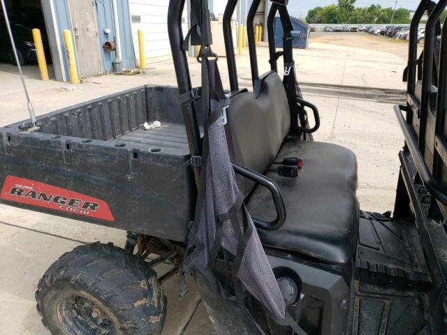 4XAWH57A7EE235981 - 2014 POLARIS RANGER 570 CREW RED photo 6