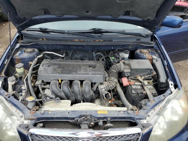 1NXBR32E15Z510913 - 2005 TOYOTA COROLLA CE BLUE photo 11