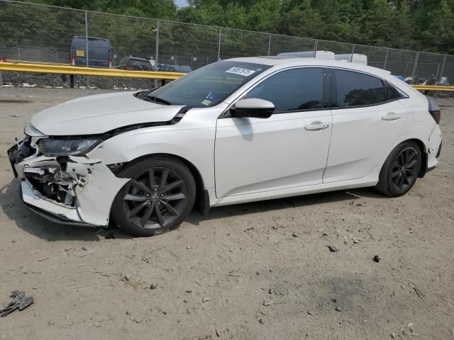 SHHFK7H89LU222127 - 2020 HONDA CIVIC EXL WHITE photo 1