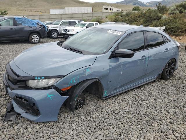 SHHFK7H47HU406213 - 2017 HONDA CIVIC SPORT 灰色 照片 1