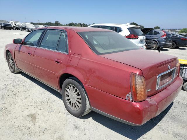 1G6KE57Y34U121299 - 2004 CADILLAC DEVILLE DHS RED photo 2