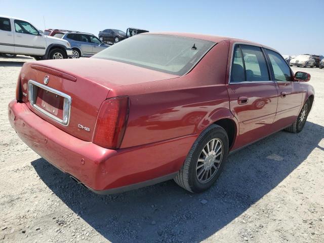 1G6KE57Y34U121299 - 2004 CADILLAC DEVILLE DHS RED photo 3