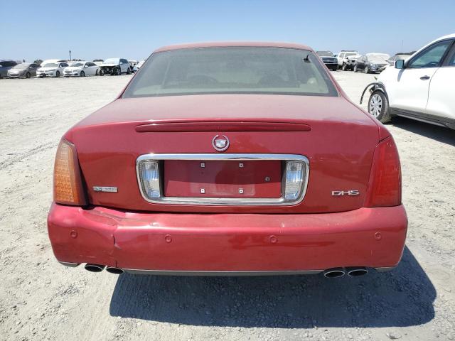 1G6KE57Y34U121299 - 2004 CADILLAC DEVILLE DHS RED photo 6