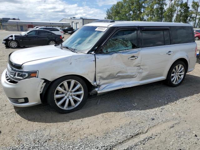 2FMHK6DT8HBA02301 - 2017 FORD FLEX LIMITED SILVER photo 1