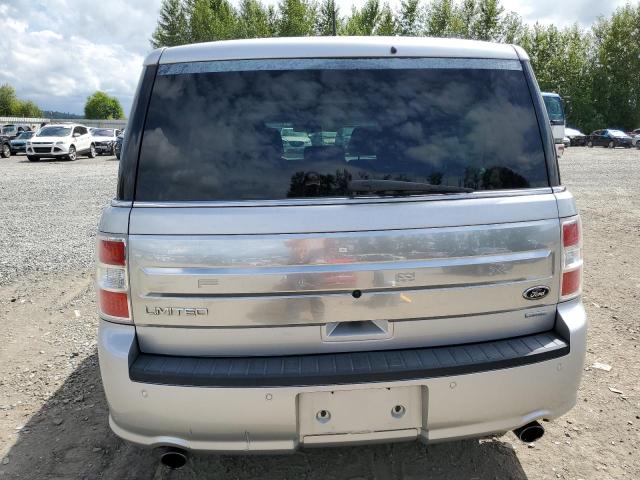 2FMHK6DT8HBA02301 - 2017 FORD FLEX LIMITED SILVER photo 6