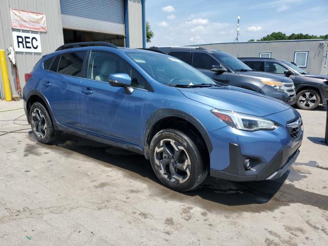 JF2GTHMC0NH253631 - 2022 SUBARU CROSSTREK LIMITED BLUE photo 4