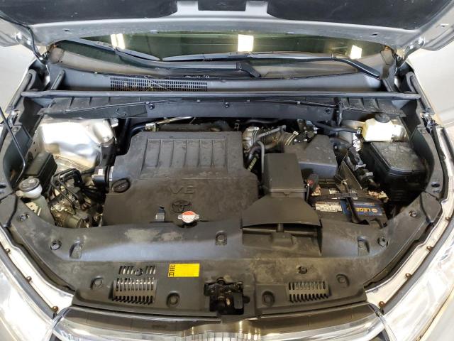 5TDJKRFH1FS222102 - 2015 TOYOTA HIGHLANDER XLE 棕色 照片 12