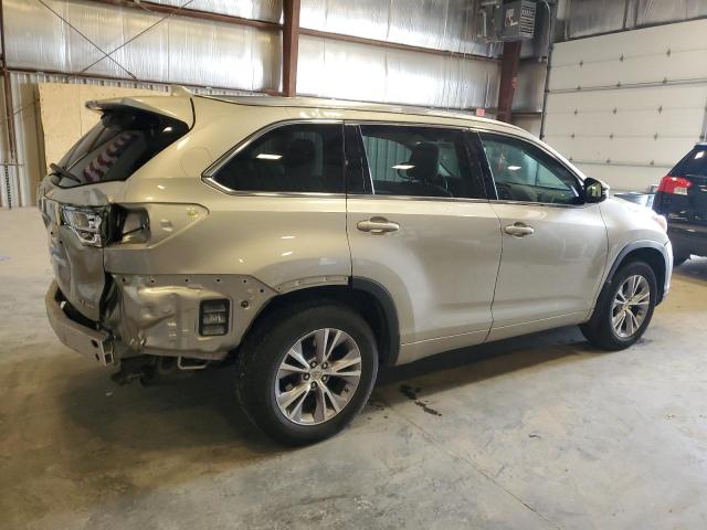 5TDJKRFH1FS222102 - 2015 TOYOTA HIGHLANDER XLE 棕色 照片 3