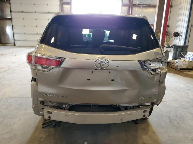 5TDJKRFH1FS222102 - 2015 TOYOTA HIGHLANDER XLE 棕色 照片 6