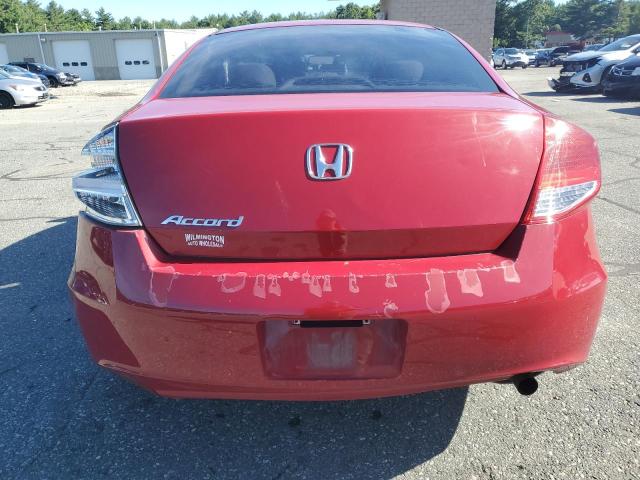 1HGCS1B34CA005464 - 2012 HONDA ACCORD LX RED photo 6