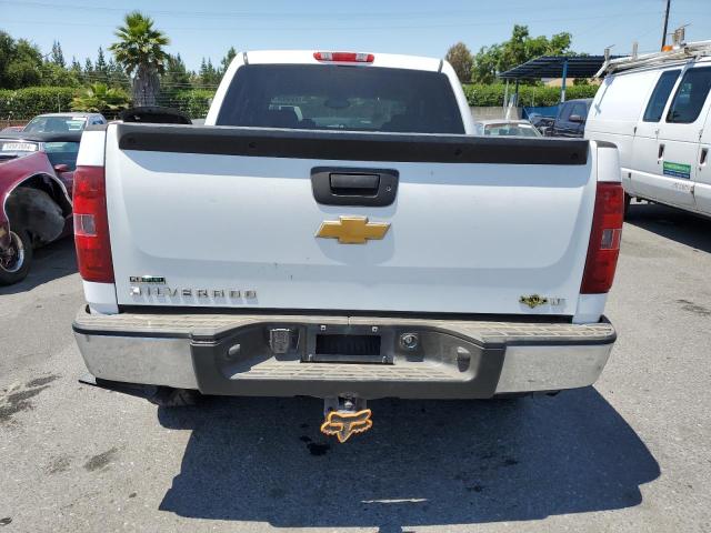 3GCPCSE06BG160571 - 2011 CHEVROLET SILVERADO C1500 LT WHITE photo 6