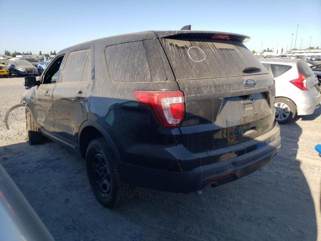 1FM5K8AR0GGA37056 - 2016 FORD EXPLORER POLICE INTERCEPTOR BLACK photo 2