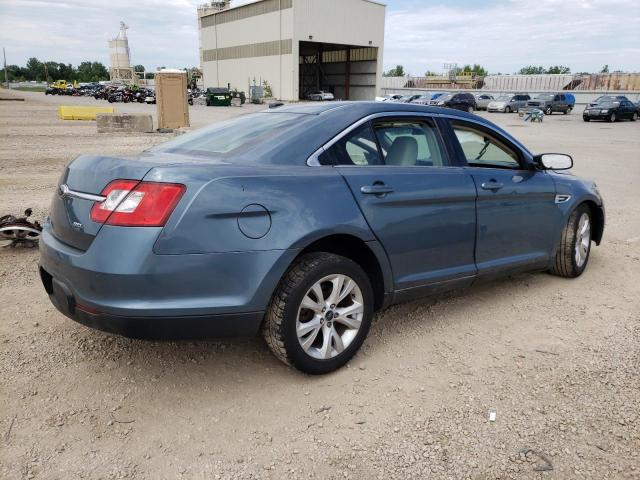 1FAHP2EW1AG166839 - 2010 FORD TAURUS SEL BLUE photo 3