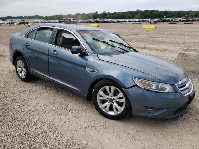 1FAHP2EW1AG166839 - 2010 FORD TAURUS SEL BLUE photo 4