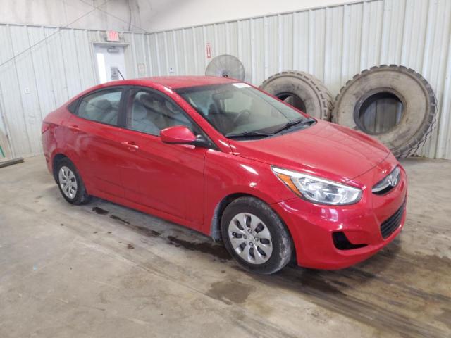 KMHCT4AE8HU248664 - 2017 HYUNDAI ACCENT SE RED photo 4