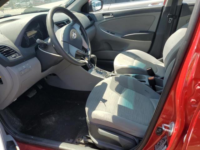 KMHCT4AE8HU248664 - 2017 HYUNDAI ACCENT SE RED photo 7
